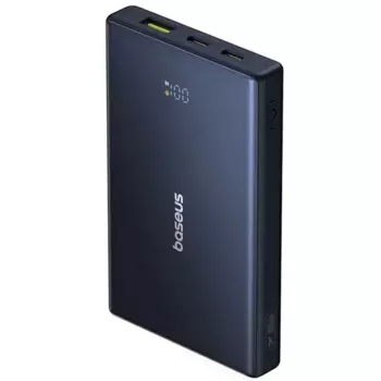 Портативный аккумулятор (Powerbank) BASEUS PicoGo, 10000 мА·ч, 3xUSB, 3А, Type-C, QC, PD, черный (P10076801123-00)