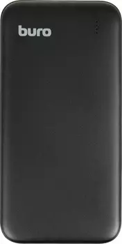 Портативный аккумулятор (Powerbank) Buro BP10E , 10000mAh, 2xUSB, 2.1A, черный (BP10E10PBK)