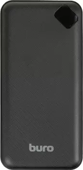Портативный аккумулятор (Powerbank) Buro BP20E , 20000mAh, 1xUSB, 2.1A, Type-C, черный (BP20E10PBK)