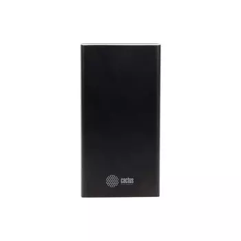 Портативный аккумулятор (Powerbank) Cactus CS-PBFSIT-20000, 20000 мА·ч, 2xUSB, 2.4А, Type-C, черный