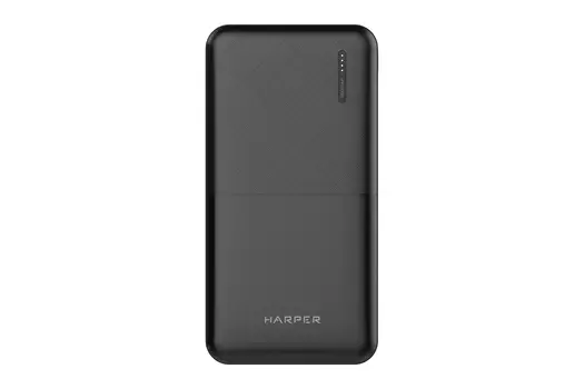 Портативный аккумулятор (Powerbank) HARPER PB-10011, 10000mAh, 2xUSB, 2A, черный