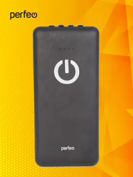 Портативный аккумулятор (Powerbank) Perfeo ABSOLUTE, 20 А·ч, 1xUSB, 2.1А, Type-C, черный (PF_D0163)