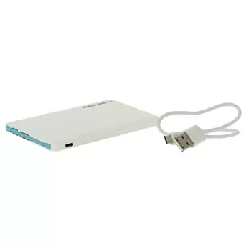 Портативный аккумулятор (Powerbank) Red Line C5, 5000mAh, 1xUSB, 1A, белый (УТ000010108)