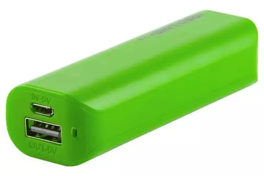 Портативный аккумулятор (Powerbank) Red Line R-3000, 3000mAh, 1xUSB, 1A, зеленый (УТ000008709)