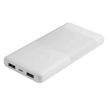 Портативный аккумулятор (Powerbank) Red Line RP-21, 10000mAh, 2xUSB, 2.1A, белый (УТ000019293)