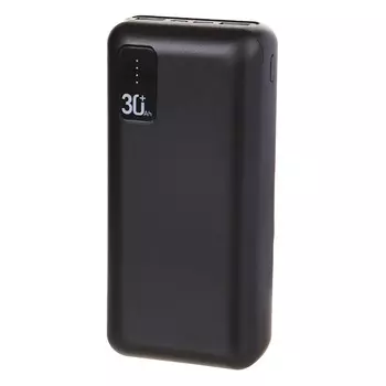 Портативный аккумулятор (Powerbank) Red Line RP-57, 30000mAh, 2xUSB, 2.1A, черный (УТ000033154)