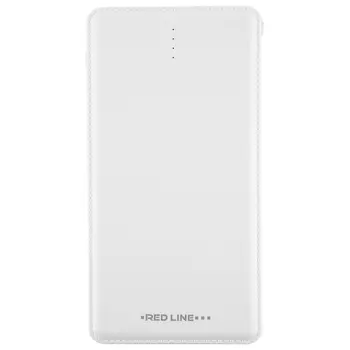 Портативный аккумулятор (Powerbank) Red Line UK-143, 10000mAh, 1xUSB, 2A, белый (УТ000013537)