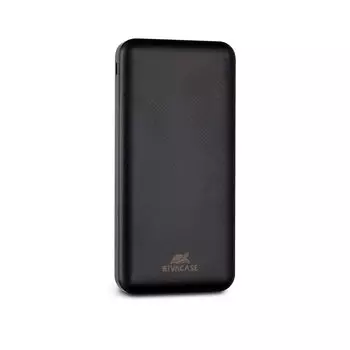 Портативный аккумулятор (Powerbank) RivaCase VA2137, 10000mAh, 2xUSB, 2.1A, черный
