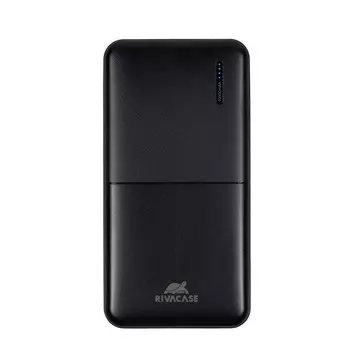 Портативный аккумулятор (Powerbank) RivaCase VA2150, 10000mAh, 2xUSB, 2.1A, Type-C, черный