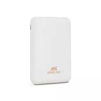 Портативный аккумулятор (Powerbank) RivaCase VA2410, 10000mAh, 2xUSB, 2A, Type-C, белый