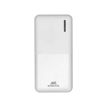 Портативный аккумулятор (Powerbank) RivaCase VA2571, 20000mAh, 1xUSB, 3A, Type-C, QC, PD, белый