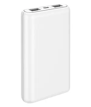Портативный аккумулятор (Powerbank) TFN Porta 5, 5000mAh, 2xUSB, белый (TFN-PB-246-WH)