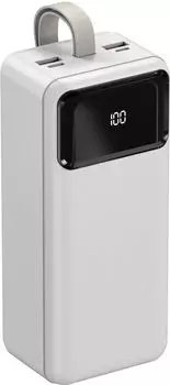 Портативный аккумулятор (Powerbank) TFN Porta PB-314, 40 А·ч, 2xUSB, 3А, Type-C, белый (TFN-PB-314-WH)