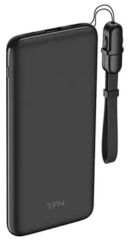 Портативный аккумулятор (Powerbank) TFN PowerStation PD, 10000mAh, 1xUSB, 2.1A, черный (TFN-PB-210-BK)