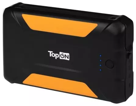 Портативный аккумулятор (Powerbank) TopON TOP-X38, 38000mAh, 3xUSB, 15A, черный (TOP-X38)