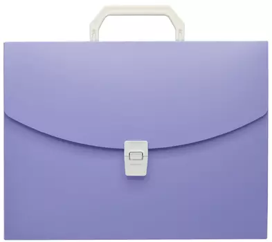 Портфель БЮРОКРАТ пластик, фиолетовый (PASTPP01VIO)