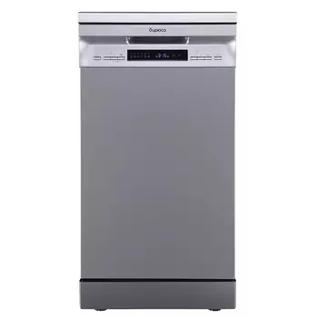 Посудомоечная машина полноразмерная Бирюса DWF-410/5M, металлик (DWF-614/6M)