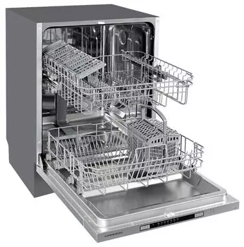 Посудомоечная машина полноразмерная Kuppersberg GSM 6072, серебристый (Kuppersberg GSM 6072)