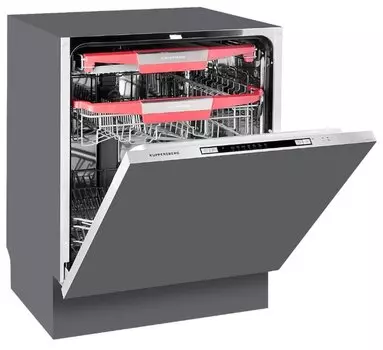 Посудомоечная машина полноразмерная Kuppersberg GSM 6073, серебристый (GSM 6073)