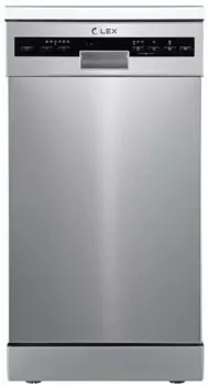 Посудомоечная машина узкая Lex DW 4562 IX, серебристый (CHMI000310)