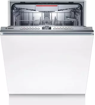 Посудомоечная машина встраиваемая полноразмерная Bosch Serie 4 SMV4HMX65Q, серебристый (SMV4HMX65Q)