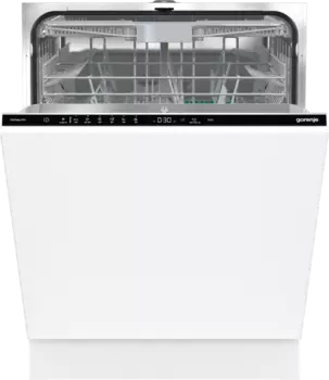 Посудомоечная машина встраиваемая полноразмерная Gorenje GV643D60, белый (GV643D60)
