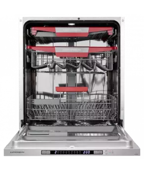 Посудомоечная машина встраиваемая полноразмерная Kuppersberg GLM 6080, серебристый (GLM 6080)