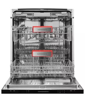Посудомоечная машина встраиваемая полноразмерная Kuppersberg GS 6057, нержавеющая сталь/ (6478)