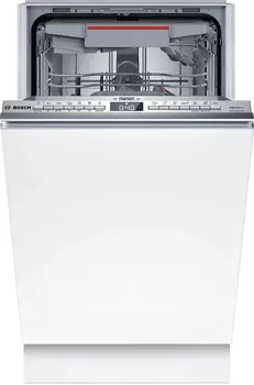 Посудомоечная машина встраиваемая узкая Bosch Serie 6 SPV6EMX70Q, белый (SPV6EMX70Q)