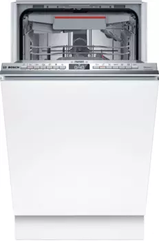 Посудомоечная машина встраиваемая узкая Bosch SPV6EMX65Q, серебристый (SPV6EMX65Q)