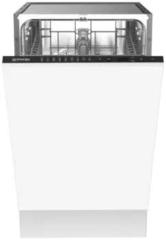 Посудомоечная машина встраиваемая узкая Gorenje GV52041, серебристый (GV52041)