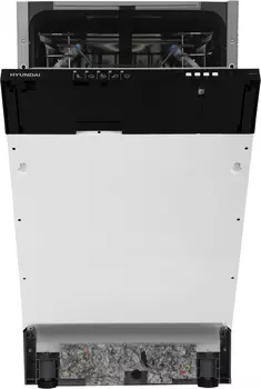 Посудомоечная машина встраиваемая узкая Hyundai HBD 451, белый (HBD 451)