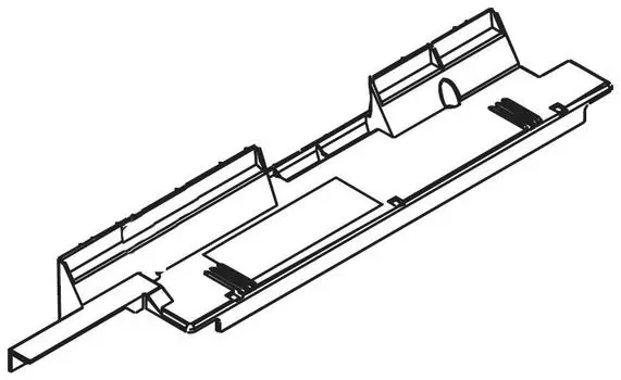 Правая направляющая HP оригинал CLJ CP6015/CM6040 (RL1-1283-000CN)
