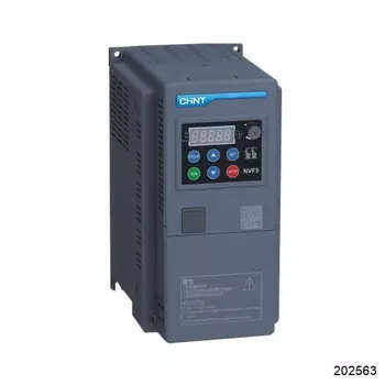 Преобразователь частоты CHINT NVF5-1.5/TS4-B , 1.5кВт 380В 3ф (201996)