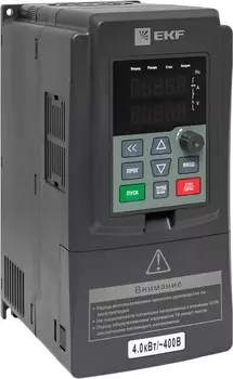 Преобразователь частоты EKF PROxima VECTOR-100, 4/5.5кВт 3х400В (VT100-4R0-3B)