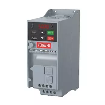 Преобразователь частоты VEDA VF-51-P22K-0045-T4-E20-B-H, вход. 220В выход. 2.2кВт выход. 10А (ABA00004)