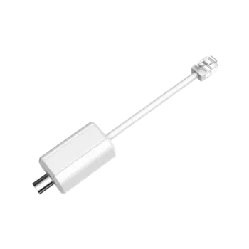 Преобразователь Dahua LR1002, EoC Passive Converter, RJ-45 100Mbps, BNC, белый (DH-LR1002)