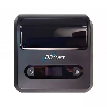 Принтер этикеток BSMART BS3WIFI, прямая термопечать, 203dpi, 76 мм, USB, Wi-Fi, + защитный чехол (BS3WIFI+PRBag)