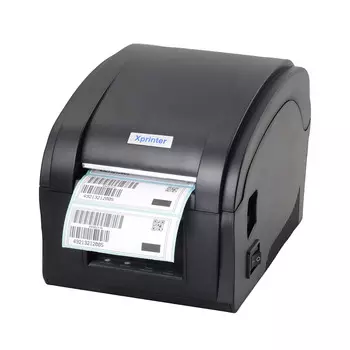 Принтер этикеток Xprinter XP-360B, термотрансфер, 203dpi, 82мм, отрезчик, USB (XP-360B)