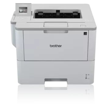 Принтер лазерный Brother HL6400DW, A4, ч/б, 50стр/мин (A4 ч/б), 1200x1200 dpi, дуплекс, сетевой, Wi-Fi, USB, белый (HL6400DW)