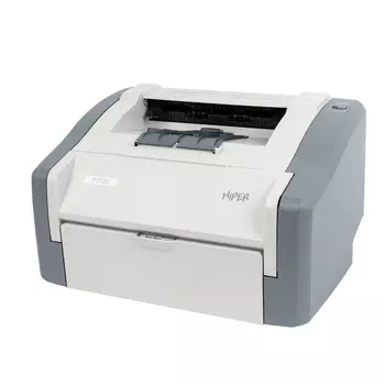 Принтер лазерный Hiper P-1120, A4, ч/б, 24стр/мин (A4 ч/б), 600x600 dpi, USB, белый/серый (P-1120 (GR))