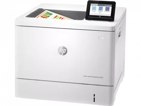Принтер лазерный HP LaserJet Enterprise M555dn , A4, цветной, 38стр/мин (A4 ч/б), 38стр/мин (A4 цв.), 1200x1200 dpi, дуплекс, сетевой, USB (7ZU78A)