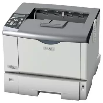Принтер лазерный Ricoh Aficio SP 4310N, A4, ч/б, 36стр/мин (A4 ч/б), 1200x600 dpi, сетевой, USB (406800)