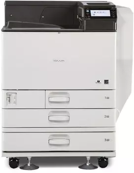 Принтер лазерный Ricoh SP C840DN, A4, цветной, 45стр/мин (A4 ч/б), 45стр/мин (A4 цв.), 45стр/мин (A3 ч/б), 45стр/мин (A3 цв.), 1200x1200 dpi, дуплекс, сетевой (407745)