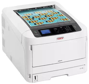 Принтер светодиодный OKI C834dnw, A3, цветной, 36стр/мин (A4 ч/б), 36стр/мин (A4 цв.), 20стр/мин (A3 ч/б), 20стр/мин (A3 цв.), 600x1200 dpi, дуплекс, сетевой, Wi-Fi, USB (47228005)