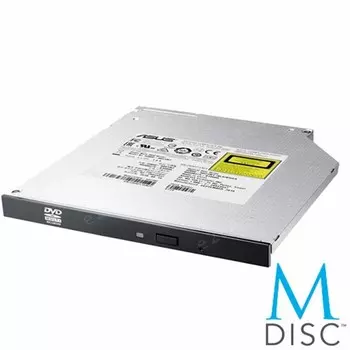 Привод для ноутбука DVD-RW ASUS SDRW-08U1MT, SATA, черный, OEM