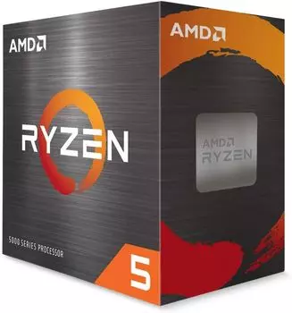 Процессор AMD Ryzen 5-5600 Vermeer, 6C/12T, 3500MHz 32Mb TDP-65 Вт SocketAM4 BOX (100-100000927BOX/100-100000927CBX)