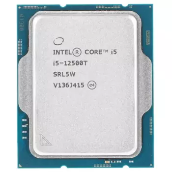 Процессор Intel Core i5-12500T Alder Lake-S, 6C/12T, 2000MHz 18Mb TDP-35 Вт/74 Вт LGA1700 tray (OEM) (CM8071504647706)
