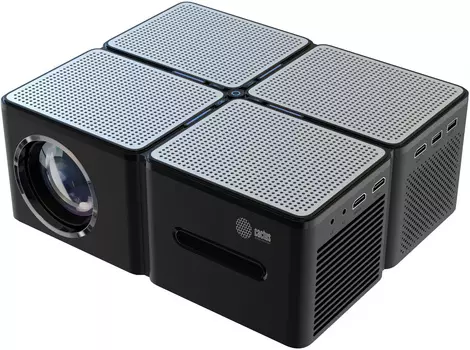 Проектор Cactus CS-PRO.03B, LCD, 1920x1080, 720лм, черный (CS-PRO.03B.WUXGA-A) (Android OS)