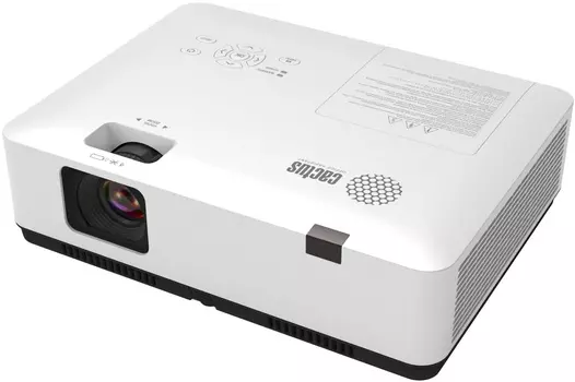 Проектор Cactus CS-S2.WT, 3LCD, 1024x768, 4000лм, белый (CS-S2.WT)